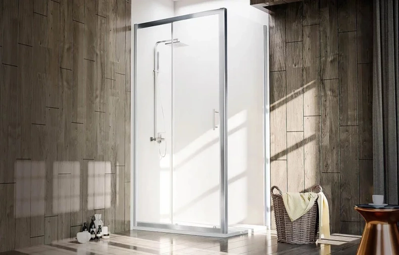 Душевой уголок Veconi Rovigo RV-072 110x70 профиль хром  RV072-11070-01-C4 - 1