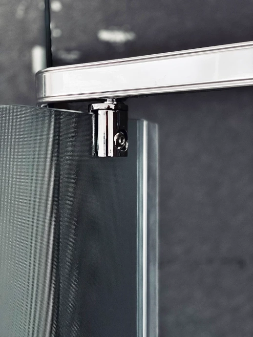 Душевой уголок Royal Bath TR 90х90 профиль хром стекло рифленое  RB90TR-C-CH - 4