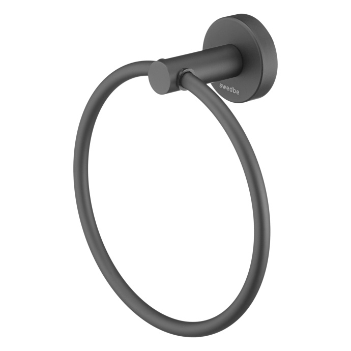Swedbe Attribut Полотенцедержатель, цвет: черный 9803B - 0