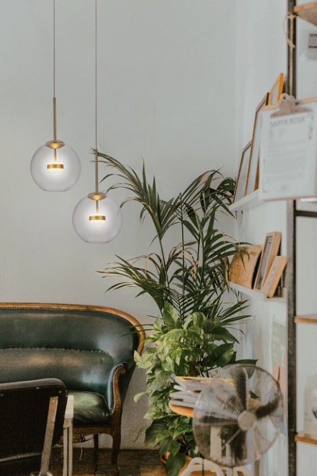 Подвесной светодиодный светильник Maytoni Cometa MOD055PL-L12G3K - 1