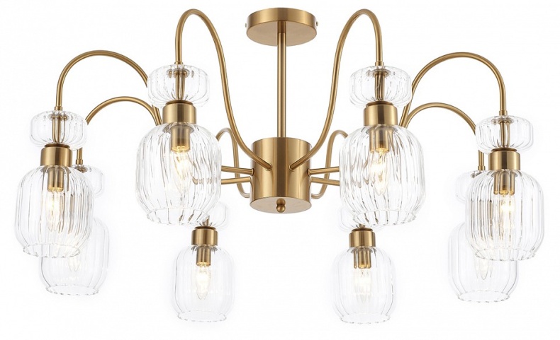 Люстра на штанге Escada Gloss 1141/8PL Clear - 0