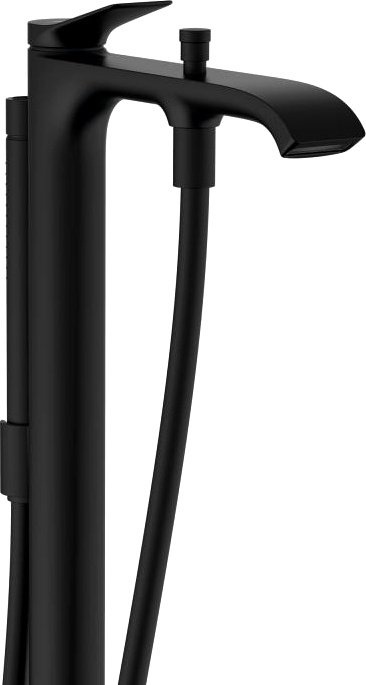 Смеситель напольный для ванны Hansgrohe Vivenis черный матовый  75445670 - 1