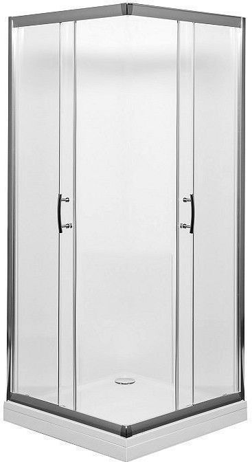 Душевой уголок Aquanet Alfa Cube NAA1142 900х900х2000 стекло прозрачное, профиль хром 168416 - 2