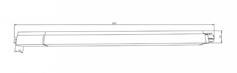 Накладной светильник Maytoni Basis TR000-1-24W4K-W - 1