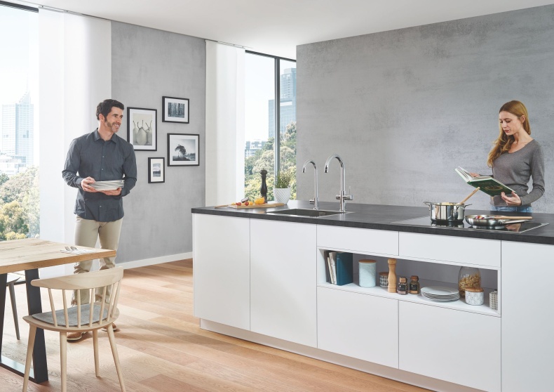 Смеситель Grohe Red II Duo 30083001 для кухонной мойки, с водонагревателем - 4