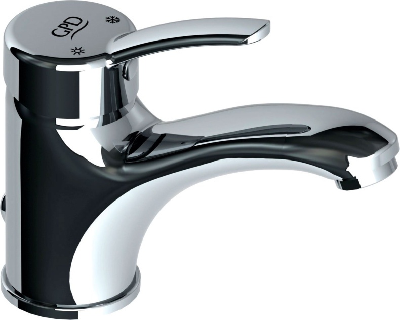 Смеситель для раковины GPD Primula хром MLB175 - 0