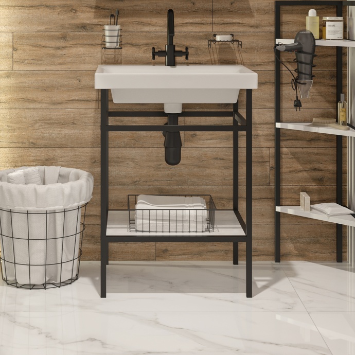 Консоль DIWO Смоленск 60 с раковиной Moduo 60 483926 - 0