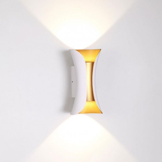 Уличный настенный светодиодный светильник Odeon Light Hightech Krista 3886/6WG - 1