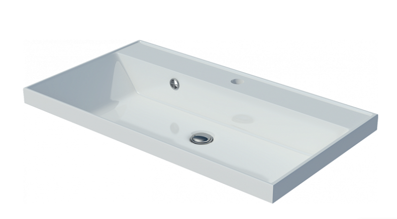 Раковина встраиваемая Stella Polar Classica 90 белый 4627173210195 - 0