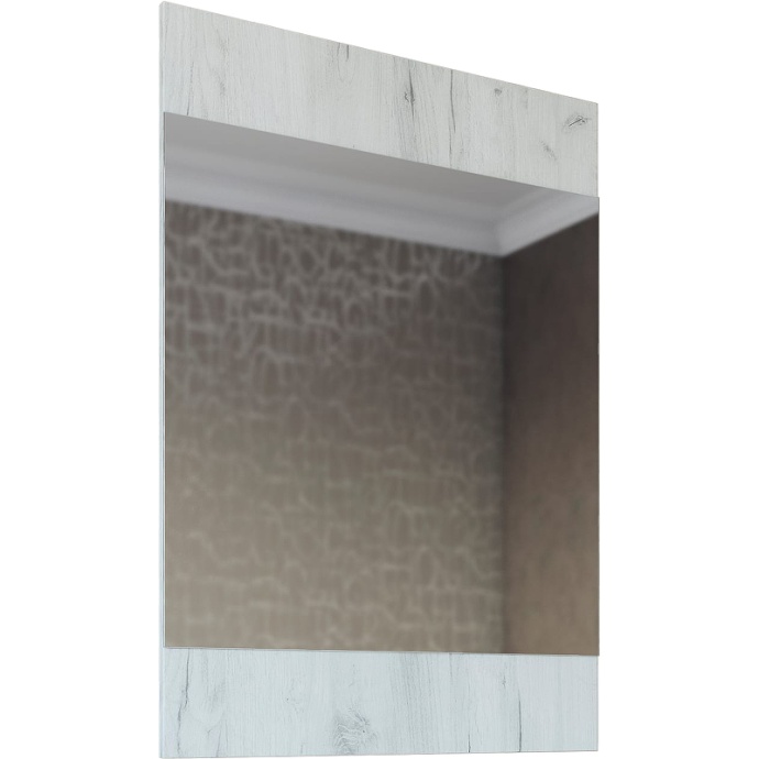 Зеркало Sanflor Чикаго 60 белый  С08221 - 0