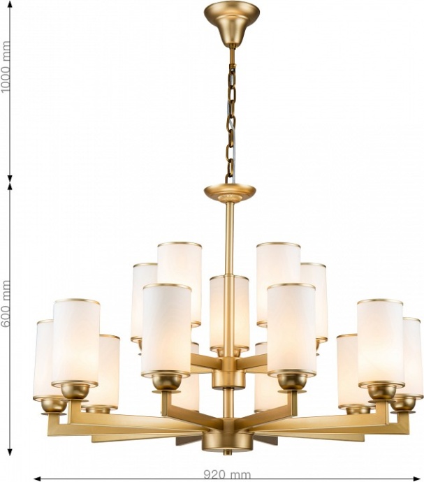 Подвесная люстра Favourite Sollemnis 2621-15P - 2