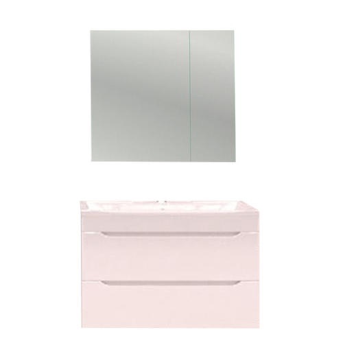 Тумба под раковину подвесная Stella Polar Рианна 60 белая SD-00000432 - 1