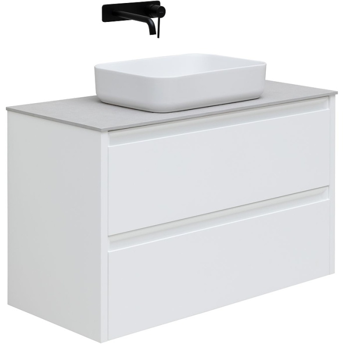 Тумба под раковину Allen Brau Fantasy 100 белый матовый 1.11003.WM - 1