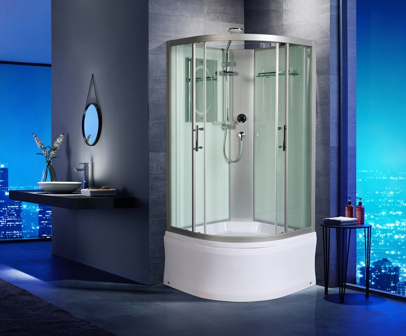 Душевая кабина Weltwasser WW500 HALLE 901 90х90 хром  10000003239 - 1