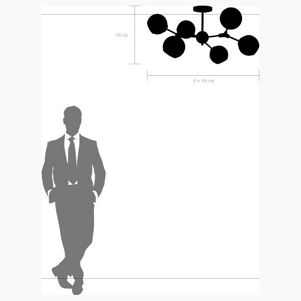 Потолочная люстра Lightstar Beta 785067 - 1