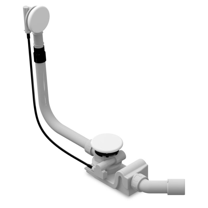 Слив-перелив, Kaldewei, Ellipso Duo, цвет-белый 687772080001 - 0