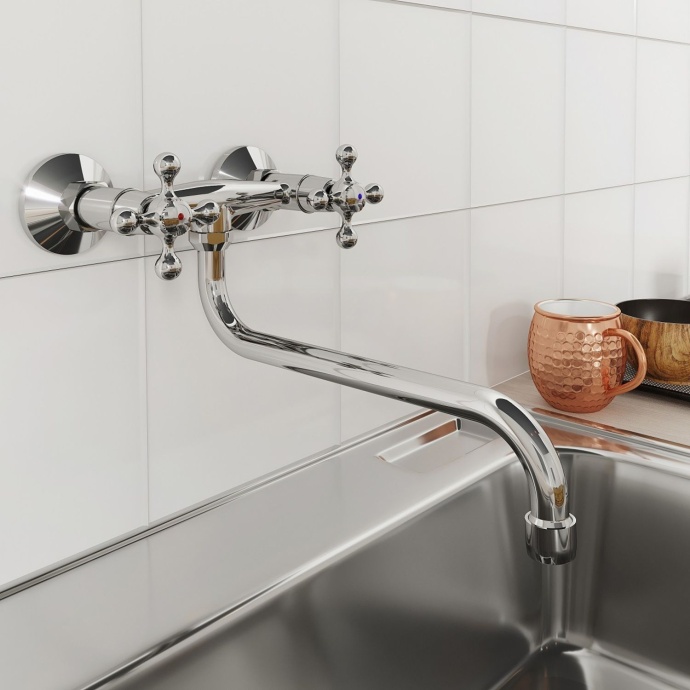 Смеситель Milardo Duplex DUPSB00M09 для кухонной мойки - 1