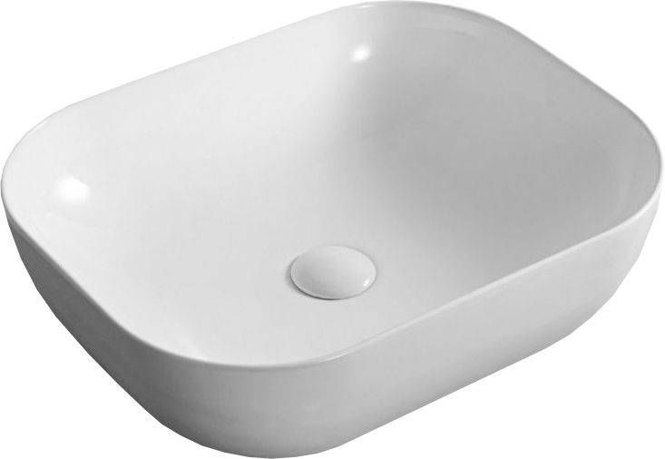 Раковина накладная BelBagno 50х40 белый  BB1302 - 0