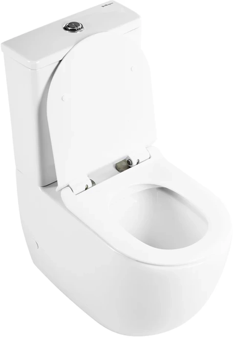 Чаша унитаза компакт BelBagno Sfera-TR без бачка и сиденья белый BB2128CPR - 3