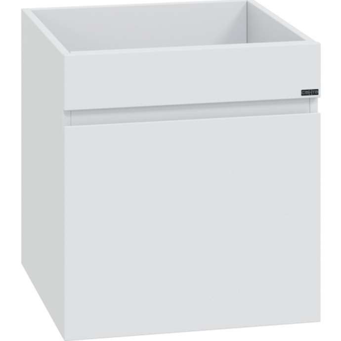 Тумба с раковиной над стиральной машиной подвесная Санта Марс 48 белый - 2