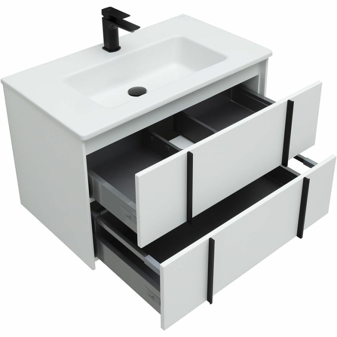 Тумба под раковину Allen Brau Reality 80 белый матовый 1.32005.WM - 8