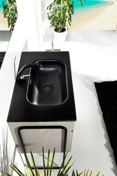 Тумба под раковину Armadi Art Vallessi 100 бежевый матовый 837-100-C mat - 16