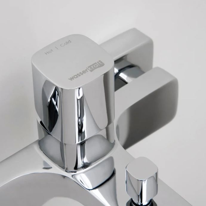 Смеситель для ванны с душем Wasserkraft Naab хром 8601 - 6