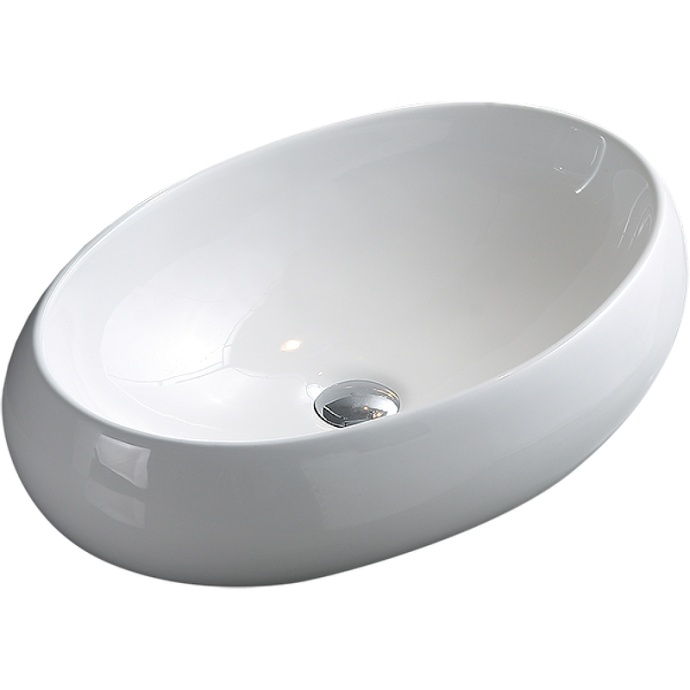 Раковина накладная Ceramalux N белый  9030D - 0