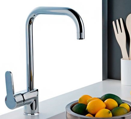 Смеситель для кухни GPD Nova хром MTE35 - 1