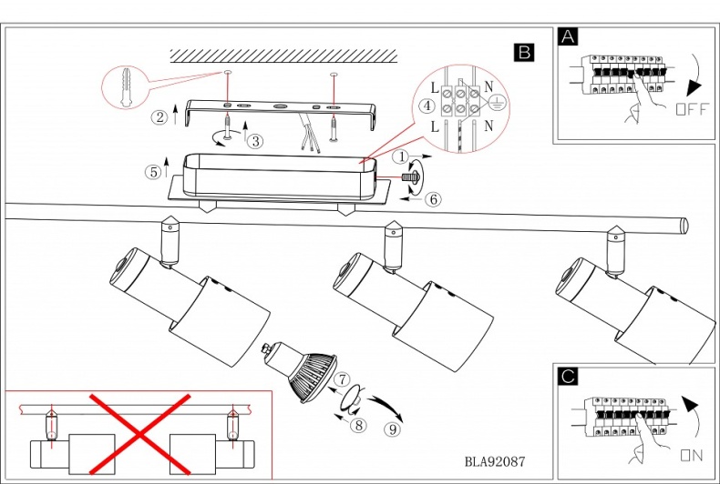 Спот Eglo Davida 92087 - 1
