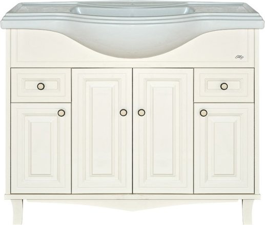 Мебель для ванной Misty Шармель 105 светло-бежевая эмаль - 5