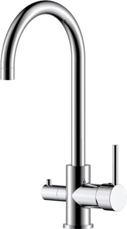 Смеситель Rossinka Z Z35-28 для кухонной мойки, хром - 0