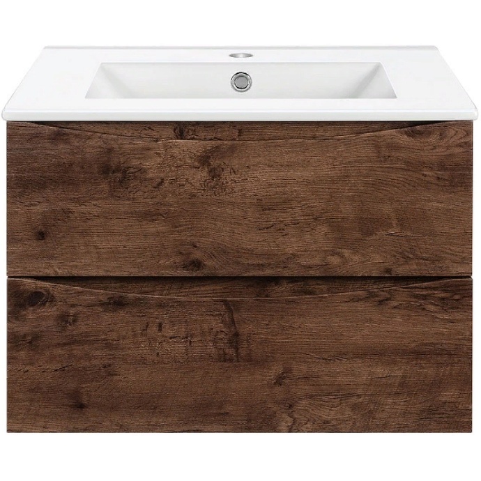 Тумба под раковину Vincea Gio Mia 60 темное дерево VMC-2MC600RW - 0