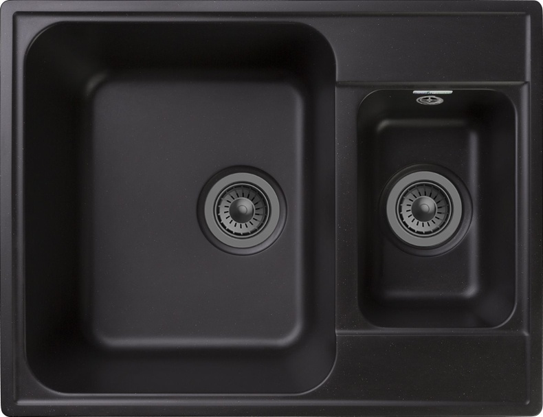 Мойка кухонная GranFest Quarz Z09 черный - 0