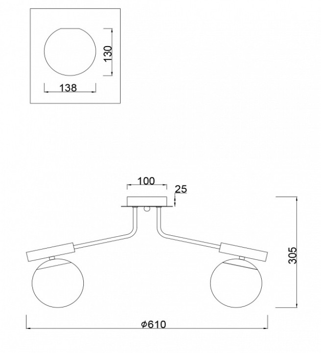 Потолочная люстра Freya Paolina FR5011CL-05B - 2