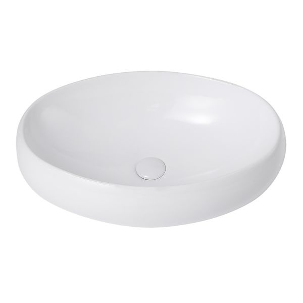 Раковина накладная ABBER Bequem 602 белая  AC2102 - 2