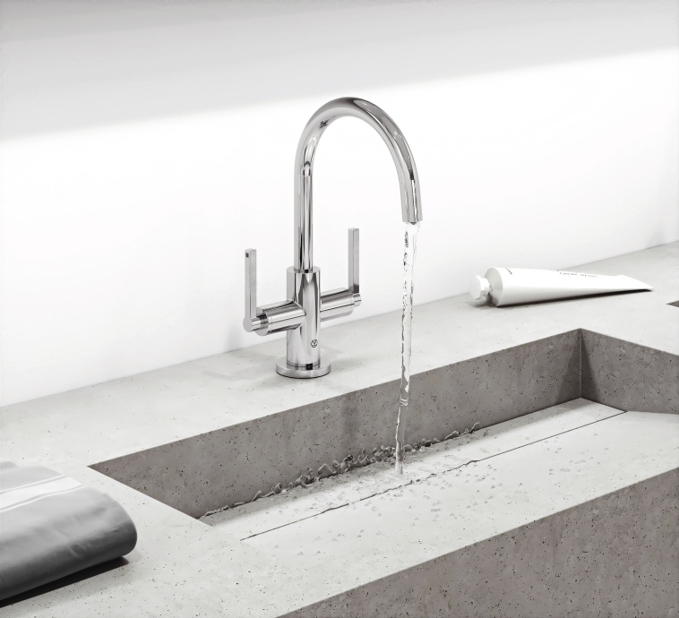 Смеситель Kludi Nova Fonte Puristic для раковины 201180515 - 1