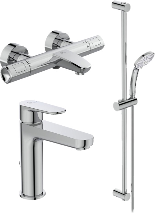 Душевой комплект Ideal Standard CERATHERM T100 3 в 1 BC985AA - 0