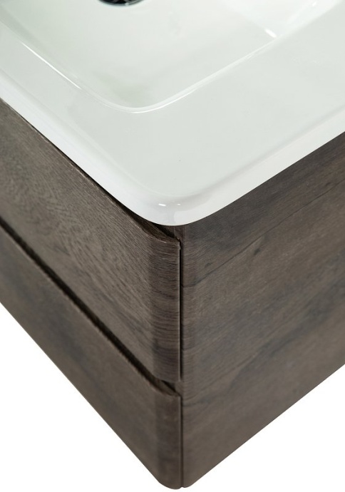 Тумба под раковину BelBagno 80 темное дерево ALBANO-CER-800-2C-SO-RNG - 6