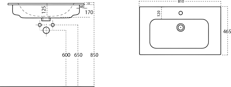 Раковина STWORKI 81 43081-KL - 1