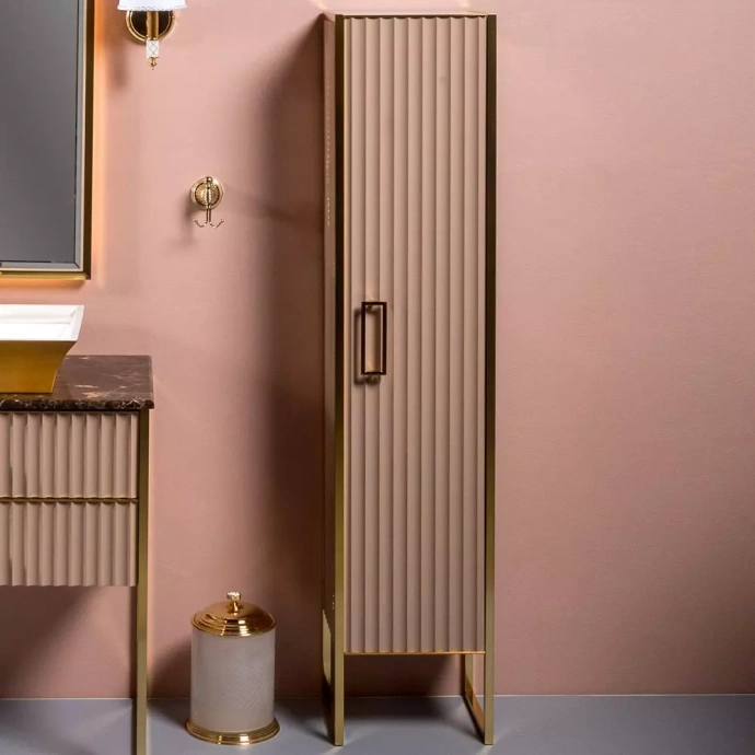 Шкаф-пенал Armadi Art Monaco L бежевый - золото 868-CPG-L - 4