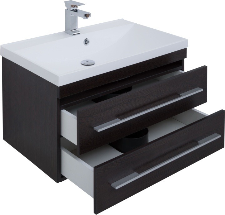 Мебель для ванной Aquanet Нота 75 венге - 8