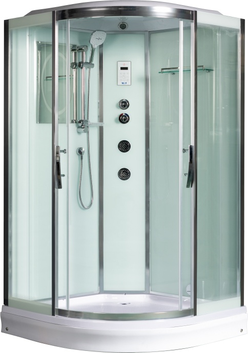 Душевая кабина Weltwasser WW500 Emmer 12015 120х120 хром  10000003287 - 0