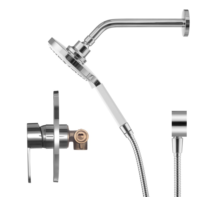 Swedbe Platta Душевой комплект с магнитным держателем со встроенным смесителем 5532 - 3