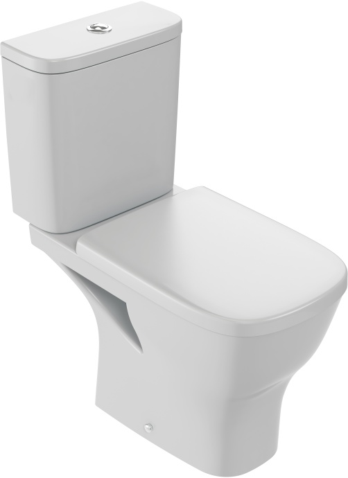 Унитаз-компакт Jacob Delafon Struktura UJX102-00 безободковый - 0