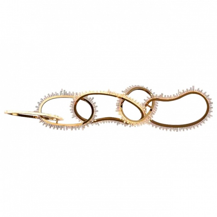 Подвесная светодиодная люстра Kink Light Сена Кристалл 07607-5AL,36 - 0