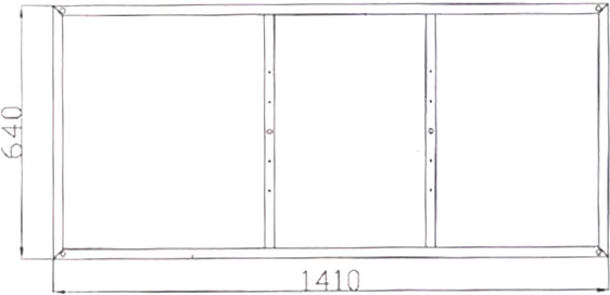 Каркас для ванны Cersanit Santana 150 K-RW-SANTANA*150n - 2