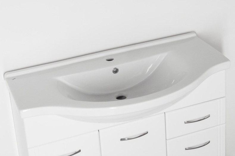 Мебель для ванной Style Line Эко Стандарт №26 100 белая - 3