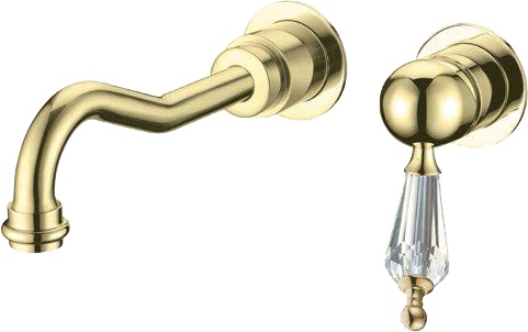 Смеситель Boheme Imperiale Ripresa 327 С ВНУТРЕННЕЙ ЧАСТЬЮ, для раковины - 0