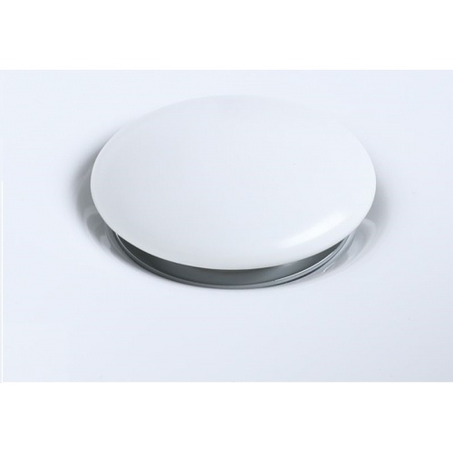 Донный клапан для раковины WeltWasser WW PP GL-WT белый глянцевый с переливом  10000003677 - 1